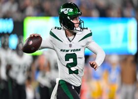 Zach Wilson's ad-libbed dart to Garrett Wilson turns into BIG 31-yard gain