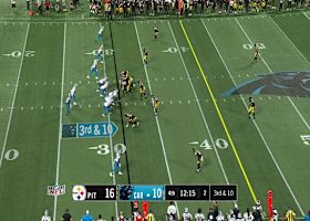 Bryce Perkins channels Cam Newton on hurdle for first down