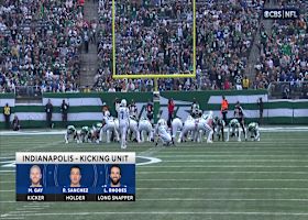 Matt Gay's 41-yard FG opens scoring in Colts-Jets Week 11 matchup