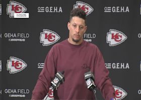 Patrick Mahomes on Kareem Hunt's performance in Week 12