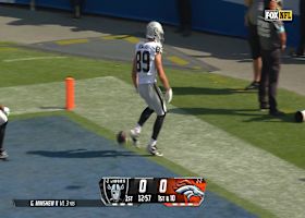 Can't-Miss Play: Brock Bowers' first NFL TD comes on 57-yard score vs. Broncos