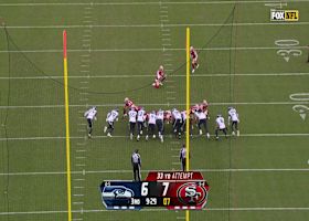 Jake Moody's 33-yard FG boosts 49ers' lead to 10-6 vs. Seahawks