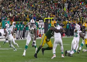 Enagbare's speed is too quick on blind-side sack