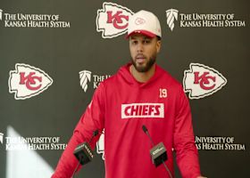 Chris Oladokun talks about the opportunity to start in the regular season finale for the Chiefs