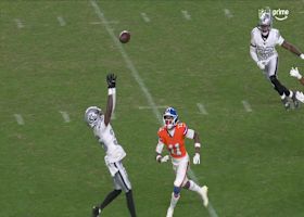 Kyu Blu Kelly snags his second INT of the night against Bo Nix