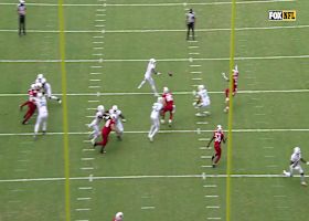 Tua Tagovailoa flips pass to Julian Hill to reach goal line