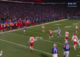 Allen's swing-route pass to Shakir yields pivotal fourth-down conversion
