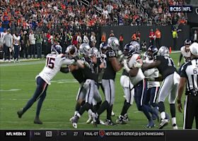 Bonitto's strip-sack on Ridder delivers takeaway for DEN deep in Raiders territory