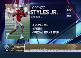 Saints select Lorenzo Styles Jr. with No. 172 pick in 2026 draft