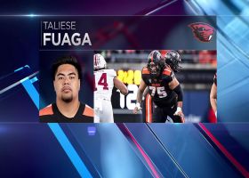 Lewis projects Jets to trade down and select Taliese Fuaga | 'Mock Draft Live'