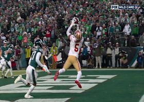 Purdy's TD pass to Robinson opens scoring in 49ers-Eagles on Wild Card Weekend