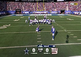 Ben Sauls' 45-yard FG opens scoring in Cowboys-Giants