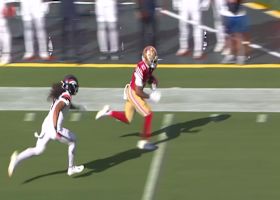 Mac Jones' deep loft turns into 50-yard pickup