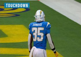 Sanders plunges into the endzone for Chargers' first TD of contest