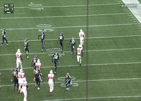 Demercado gallops up the sideline on a 55-yard scamper