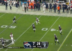 Brandon Johnson gets loose in the open field for a 25-yard gain