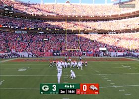Brandon McManus chips a 26-yard FG vs. Broncos