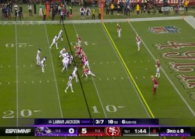 Ambry Thomas' strong tackle on Agholor forces Ravens into FG try
