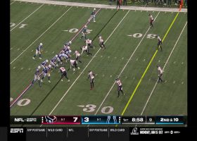 Christian Harris' instant pressure of Gardner Minshew leads to sack for loss of 8 yards