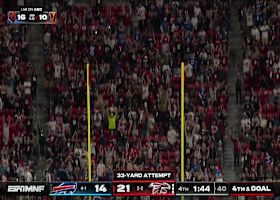 John Parker Romo drills 37-yard FG to give Falcons a two-possession lead