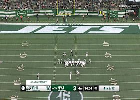 Jake Elliott makes 4th FG vs. Jets from 45 yards out