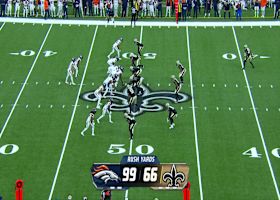 Courtney Jackson's high-point catch yields 20-yard pickup for Broncos vs. Saints