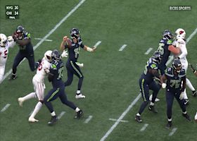 Sweat's strip-fumble on Darnold sets up Cards in Seattle territory