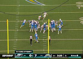 Jake Elliott puts Eagles on board with 41-yard FG