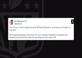 Rapoport: Steelers re-sign CB Asante Samuel Jr. | 'The Insiders'