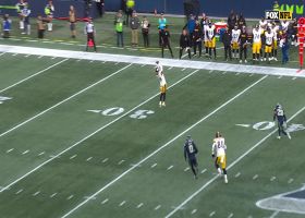 Rudolph dots wide-open Diontae Johnson for 42-yard gain via play-action pass