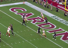 George Kittle's 50th career TD catch boosts 49ers' lead to 34-10 in Arizona