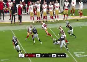 Ronnie Bell enters tackle-breaking mode on 17-yard punt return vs. Raiders