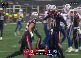 Jack Gibbens gets Allen on 6-yard sack