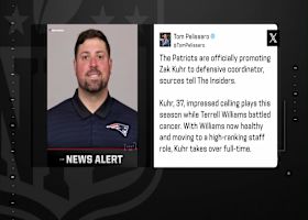 Pelissero: Patriots officially promote Zak Kuhr to defensive coordinator | 'The Insiders'