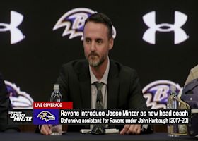 Jesse Minter summarizes exchange with John Harbaugh after becoming new Ravens HC | 'Up to the Minute'
