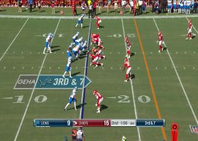 Sione Vaki accumulates 36 yards via back-to-back catches of Sudfeld passes