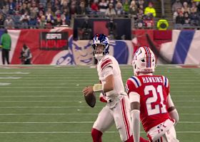 Jaxson Dart roams the globe before delivering two-point-conversion pass to Slayton