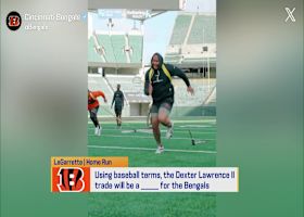 In baseball terms, what does Dexter Lawrence II trade mean for Bengals? | 'GMFB'