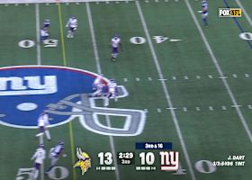 Jaxson Dart zips 14-yard strike to Wan'Dale Robinson over the middle