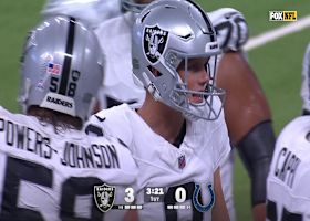 Daniel Carlson's 24-yard FG opens scoring in Raiders-Colts game