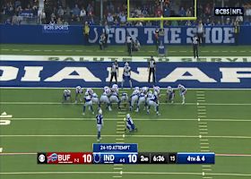 Matt Gay's 23-yard FG gives Colts their first lead of the day vs. Bills