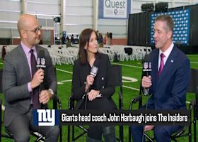 John Harbaugh joins 'The Insiders' to discuss his new career chapter with the Giants