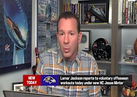 Rapoport: Lamar Jackson reports to voluntary offseason workouts under new HC Jesse Minter | 'The Insiders'