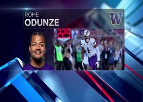 Brooks projects Bears to select WR Rome Odunze at No. 9 overall | 'Mock Draft Live'