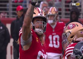 George Kittle finds open space for 23-yard rumble vs. Titans