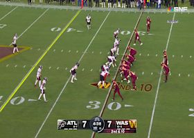 JD Bertrand's powerful bull-rush nets sack vs. Daniels