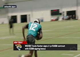 Travis Hunter signs 4-yr/$64M contract with Jags | 'The Insiders'