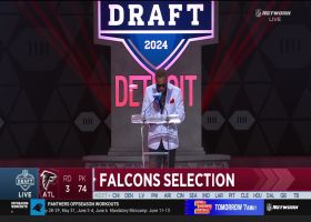 Falcons select Bralen Trice with No. 74 pick in 2024 draft