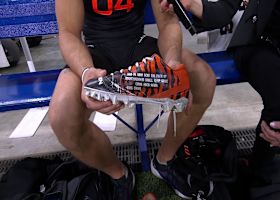 Jack Bech pays emotional tribute to brother during combine