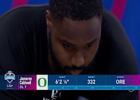 Jamaree Caldwell runs official 5.16-second 40-yard dash at 2025 combine